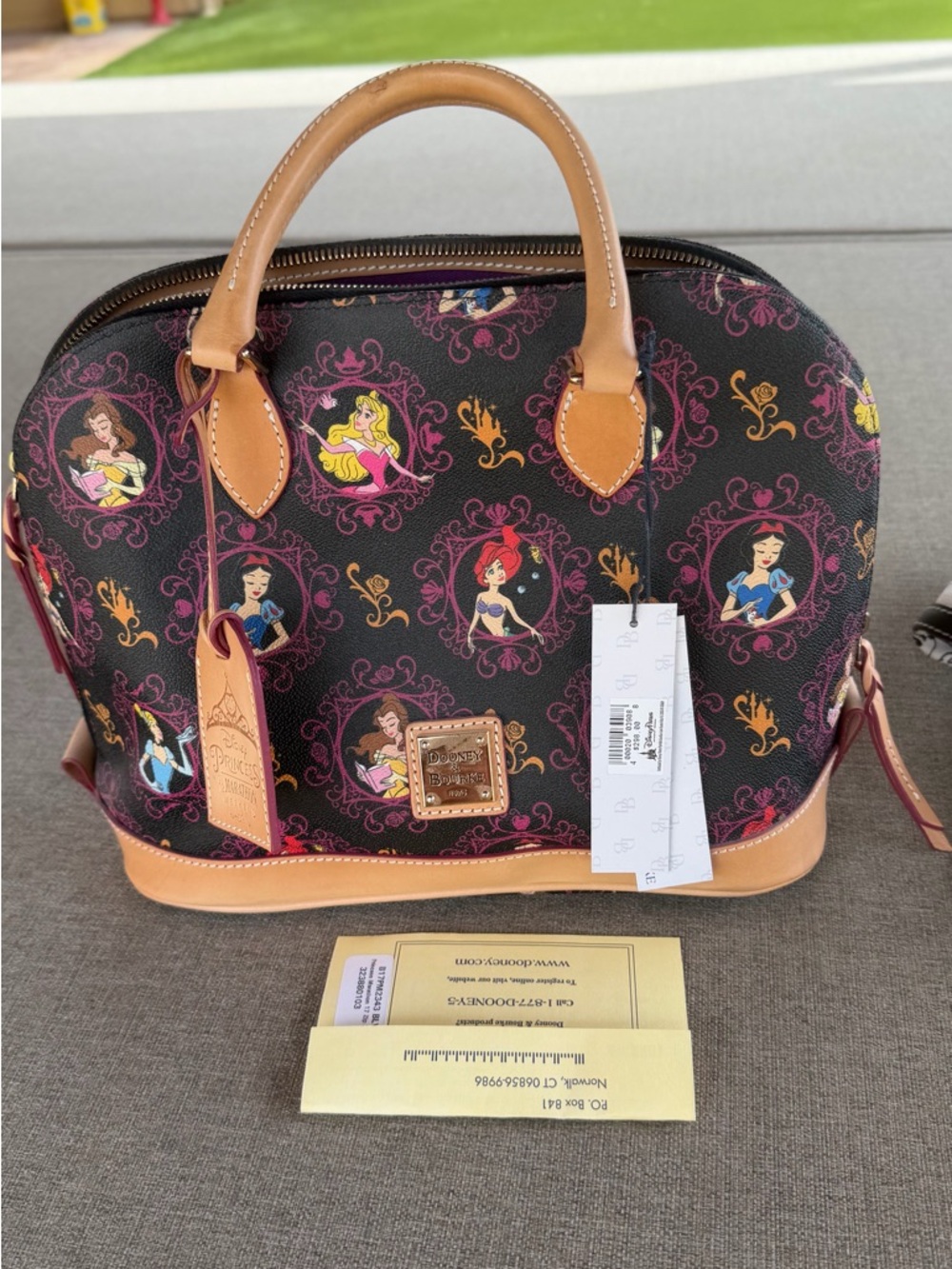 Disney Dooney &Bourke 2017 Princess Half Marathon satchel